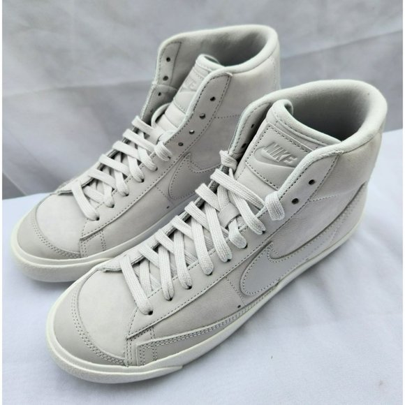 8.5 MEN\'S NIKE BLAZER MID PREMIUM PHOTO DUST GRAY DQ7572-001 SNEAKERS main image 4